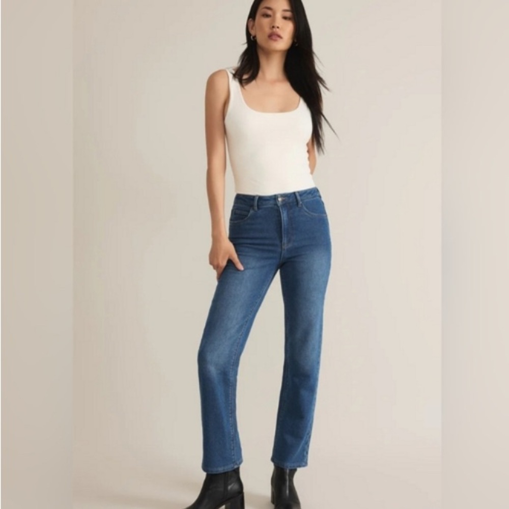 Z Supply Denim Women’s Size 27 Val Straight Leg Jeans in Vintage Indigo